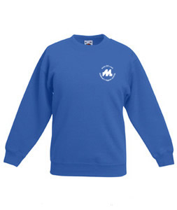 Royal blue sweatshirt-0